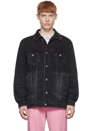 We11done Black Denim Jacket