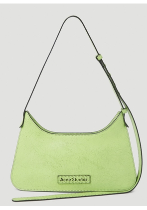 Acne Studios Platt Mini Shouler Bag - Woman Shoulder Bags Green One Size