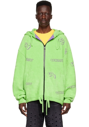 We11done Green Viscose Jacket