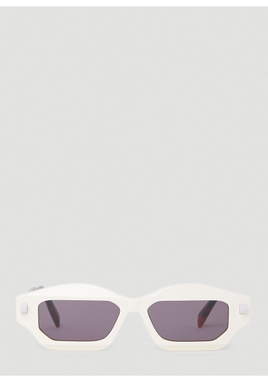 Kuboraum Q6 Sunglasses -  Sunglasses White One Size