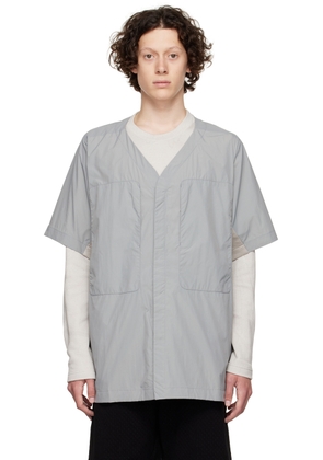 BYBORRE Gray Nylon Shirt