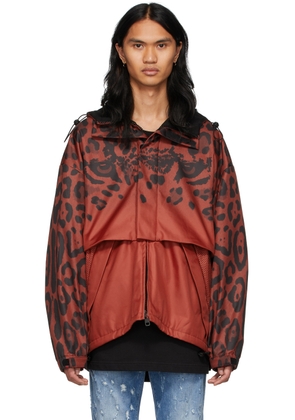 Dolce & Gabbana Red Polyester Jacket