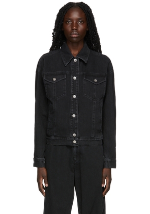 Kwaidan Editions SSENSE Exclusive Black Tailored Denim Jacket