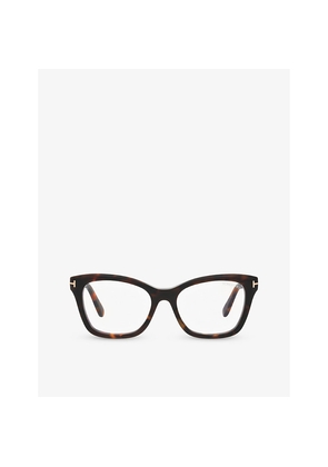 Womens Tom Ford Ft5909-B Cat-Eye Frame Acetate Glasses