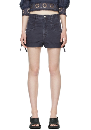 Isabel Marant Purple Naesqui Shorts