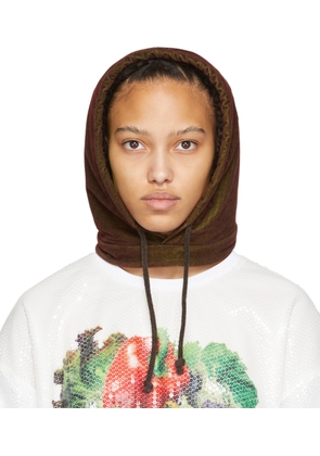 doublet Brown & Green Kiwi Beanie