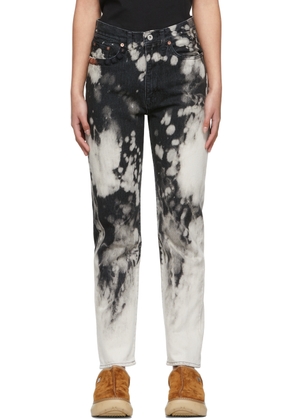 doublet Black Recycled Punk Jeans