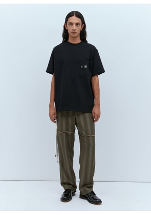 Song for the Mute Brooches T-shirt - Man T-shirts Black Eu - 46