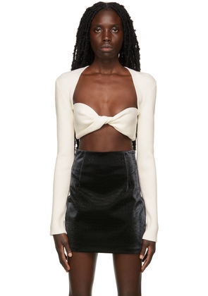 Gauge81 White Lifa Sweater