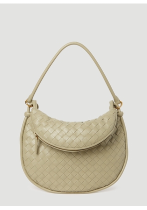 Bottega Veneta Gemelli Medium Shoulder Bag - Woman Shoulder Bags Beige One Size