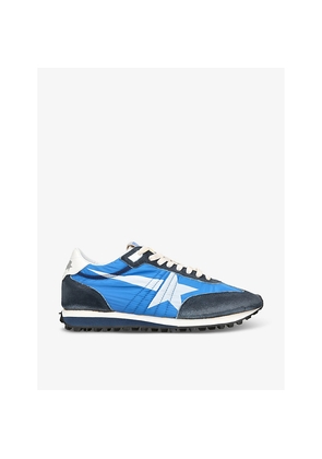 Mens Golden Goose Men's Marathon Runner Suede and Mesh Low-Top Trainers