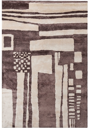 Cold Picnic Brown Battenburg Rug