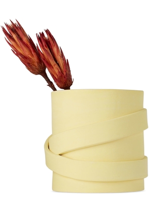 SKINNY SSENSE Exclusive Yellow Warrior Vase