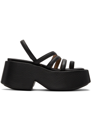 Marsèll Black Zeppo Sandals