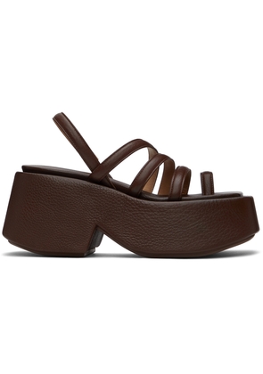 Marsèll Brown Zeppo Sandals