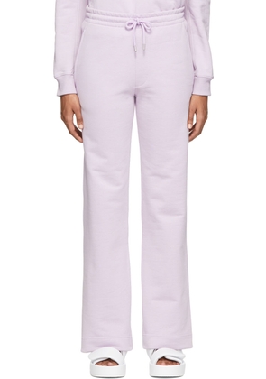 Dries Van Noten Purple Terry Lounge Pants