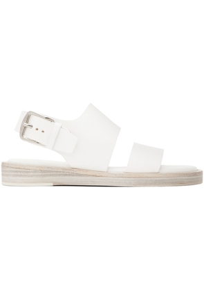 Ann Demeulemeester White Lore Flat Sandals