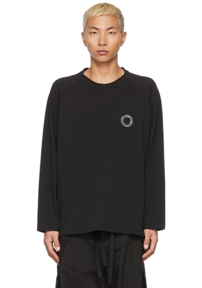 Craig Green Black Eyelet Long Sleeve T-Shirt