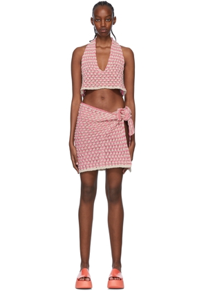 Marco Rambaldi SSENSE Exclusive Pink Cotton Cover-Up Set