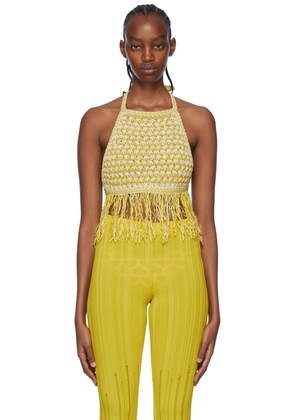 Marco Rambaldi SSENSE Exclusive Yellow Cotton Tank Top