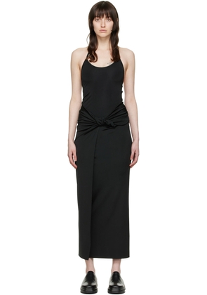 1017 ALYX 9SM Black Nylon Maxi Dress