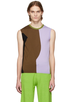 GAUCHERE SSENSE Exclusive Multicolor Knit Tank Top