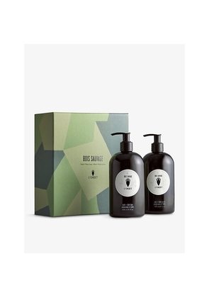 Lobjet Bois Sauvage Hand and Body Soap & Lotion Gift Set