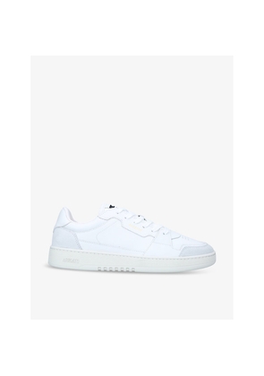Mens Axel Arigato Dice Leather and Suede Low-Top Trainers