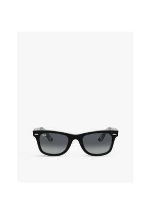 Womens Ray-Ban Rb2140 Wayfarer Acetate Sunglasses