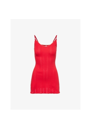 Womens Cou Cou Intimates Slim-Fit Cotton Pyjama Slip