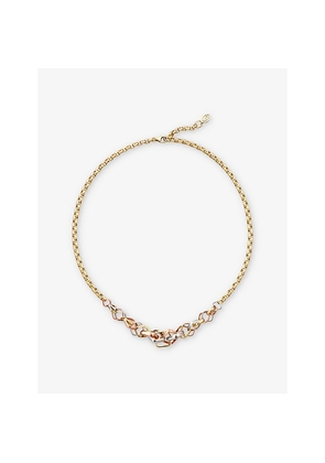 Womens Cartier Trinity 18ct Yellow, White and Rose-Gold Necklace