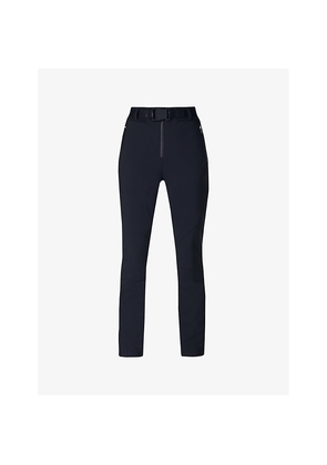 Womens Sweaty Betty Power Belted-Waist High-Rise Shell Ski Trousers