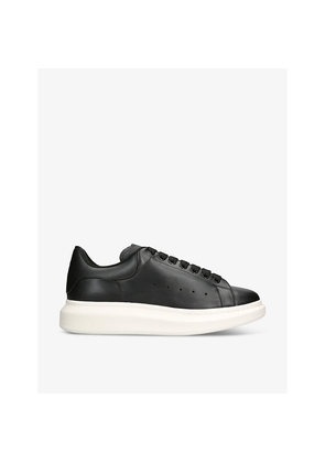 Mens Mcqueen Men's Show Platform Leather Low-Top Trainers