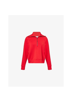 Womens Spanx Active Spanx® Airessentials Half Zip Jersey Sweatshirt