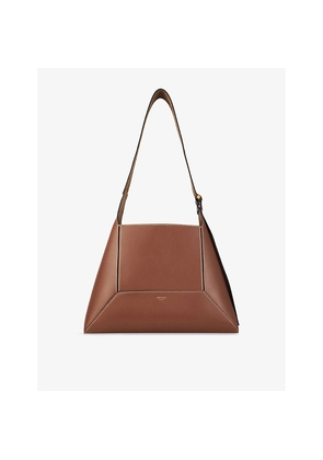 Jimmy Choo Diamond Hobo Medium Leather Shoulder Bag