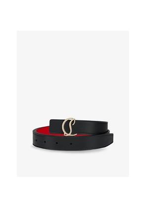 Womens Christian Louboutin Loubi54 Leather Belt