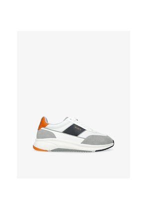 Mens Axel Arigato Genesis Neo Runner Suede and Leather Low-Top Trainers