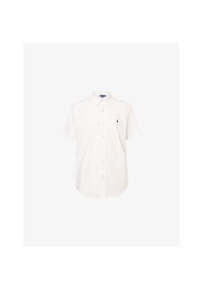 Mens Polo Ralph Lauren Logo-Embroidered Short-Sleeve Cotton Shirt