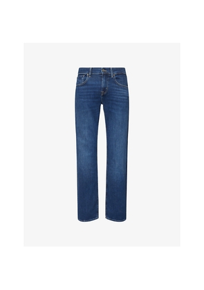 Mens 7 For All Mankind The Straight Luxe-Performance Denim Jeans