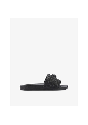 Mens Kurt Geiger London Meena Men's Faux-Leather Sandals