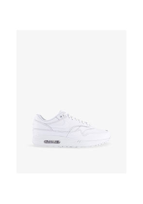 Mens Nike Air Max 1 Premium Leather Trainers