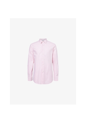 Mens Paul Smith Buttoned-Collar Tailored-Fit Cotton Shirt