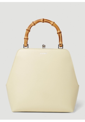 Jil Sander Goji Square Handbag - Woman Handbags Yellow One Size