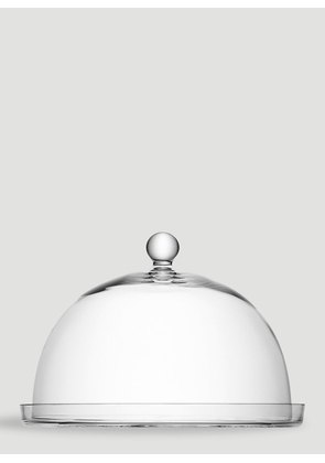 LSA International Vienna Plate And Dome -  Kitchen  Transparent One Size