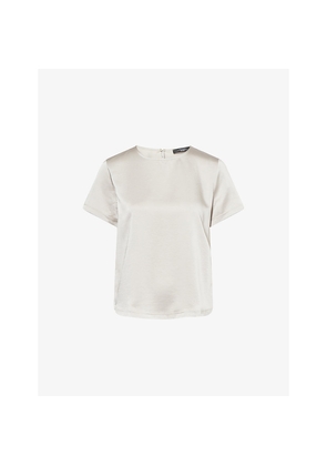 Womens Weekend Max Mara Gilbert Short-Sleeves Woven Top