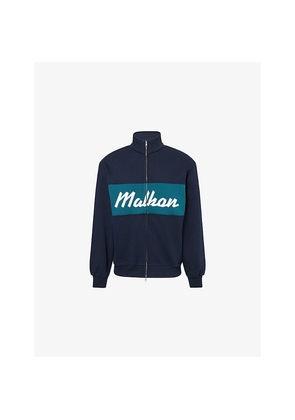 Mens Malbon University Logo-Print Cotton-Jersey Sweatshirt