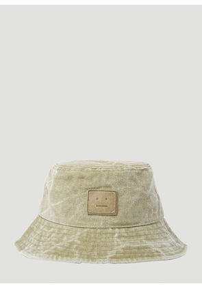 Acne Studios Marbleized Bucket Hat - Man Hats Khaki S/m