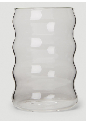 Sophie Lou Jacobsen Jumbo Ripple Glass -  Glassware Transparent One Size