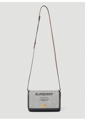 Burberry Horseferry Shoulder Bag - Woman Shoulder Bags Grey One Size