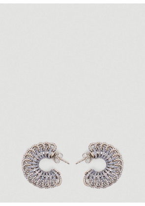 Bottega Veneta Embellished Multi Helix Earrings - Woman Jewellery Blue One Size